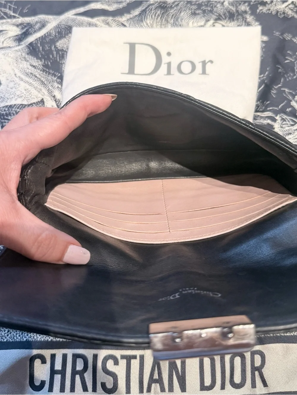 Christian Dior Small Cannage Crossbody Bag